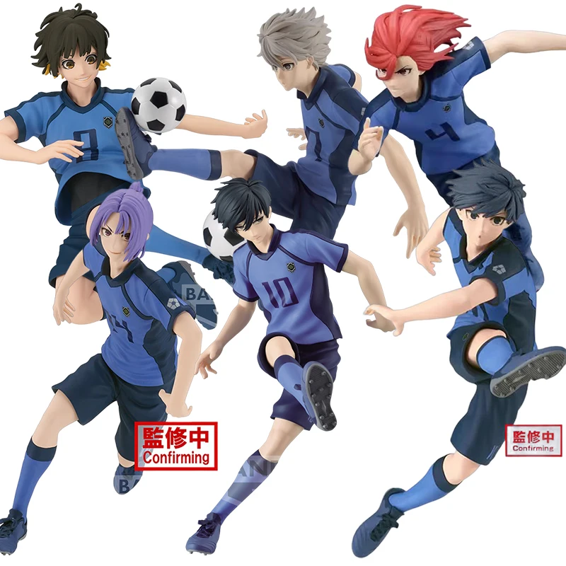 Banpresto Blue Lock Original Action Anime Figure Pvc Model Kit Isagi Yoichi Chigiri Hyoma Seishiro Nagi ITOSHIRIN Figure