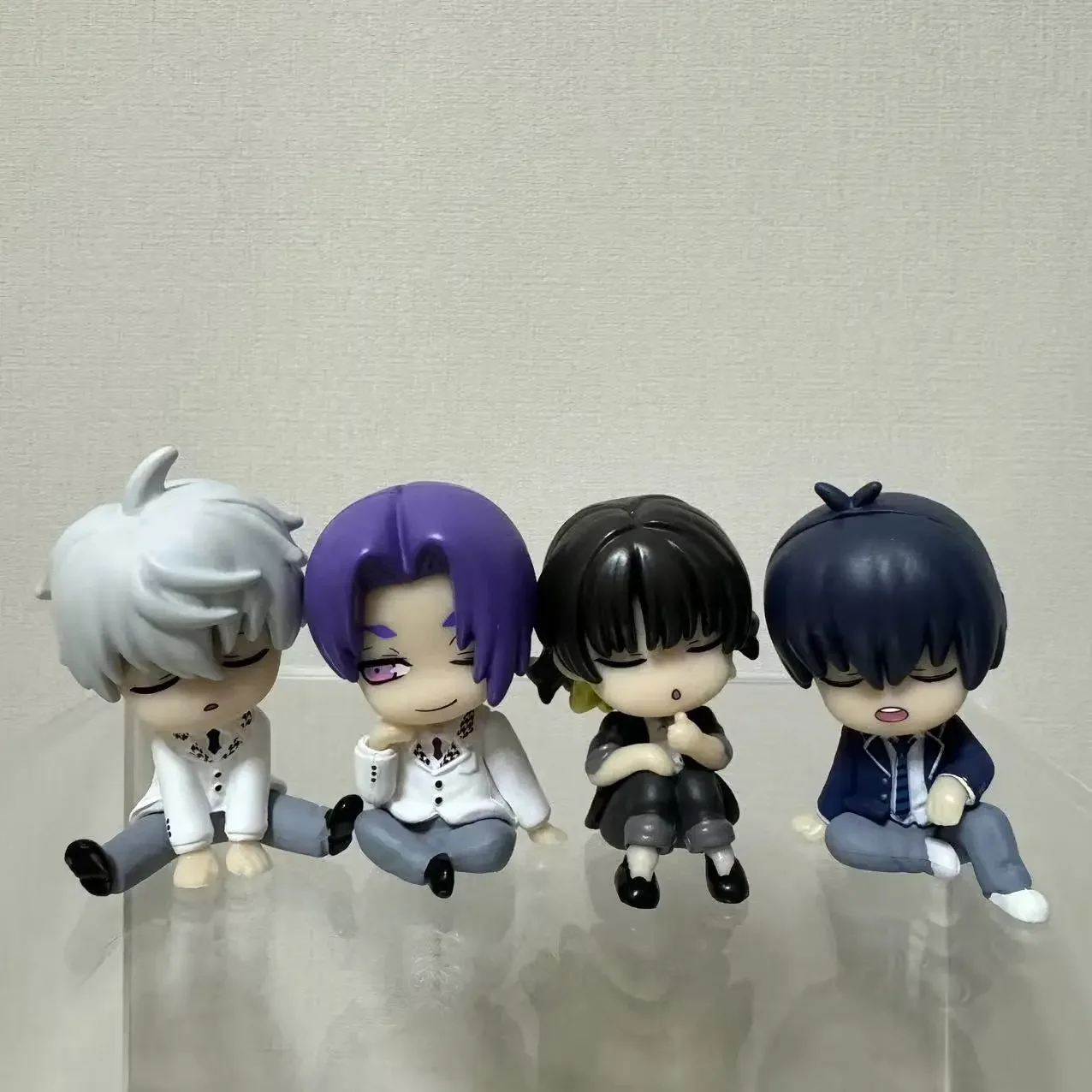 Japanese Gacha Scale Model BLUE LOCK Shoulder To Shoulder Sleeping Isagi Yoichi Nagi Seishiro Mikage Reo Action Figure Toys