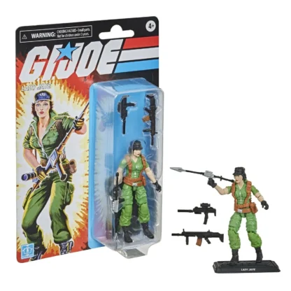 Retro Collection 3.75" GI Joe Cobra Commander Lady Jaye Duke Action Figure Original Toys Doll Model - Image 4