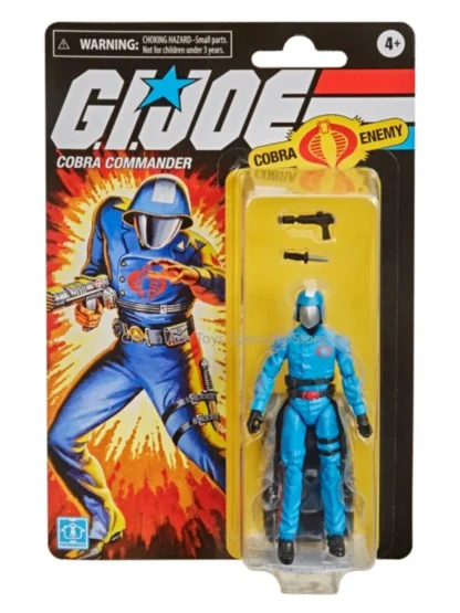 G.I. Joe GI JOE Retro Hanging Card 3.75-inch Action Figure COBRA COMMANDER DUKE LADY JAVE COBRA TROOPER Trendy Toys Holiday Gift - Image 2