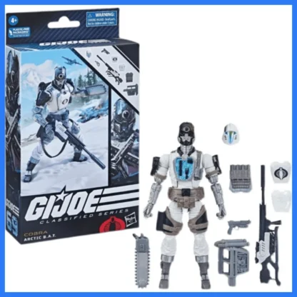 G.i. Joe Gi Joe Classified Series 6" 069 Cobra Android Arctic Bat Action Figure Model Toy Collection Christmas Halloween Gift