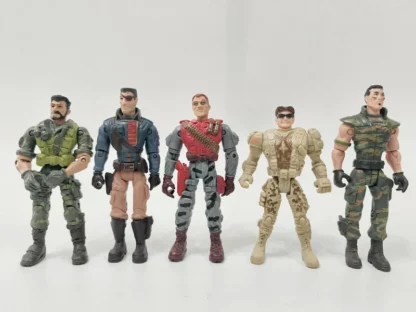 5pcs/lot Gi Joe Lanard the Corps Special Force Random Action Figure Toy 3.75" 03