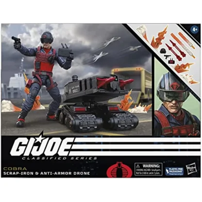 GI JOE G.I. Joe Classified Series Scrap-Iron & Anti-Armor Drone Action Figure Model Toy Collection Hobby Gift - Image 3