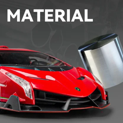 1:24 Lamborghinis Veneno Supercar Alloy Cast Toy Car Model Sound and Light Children's Toy Collectibles Birthday gift - Image 3