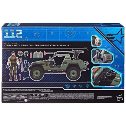 In Stock G.I. Joe Gi Joe Classified Series 6" 112 119 Clutch Vamp Multi-Purpose Attack Vehicle Model Toy Action Figure Hobby Gif - Image 4