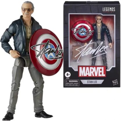 Marvel Legends Stan Lee Cartoon Action Figure 6 Inch E9658 Collectible Model Toy Cartoon Toys Collection Gifts Hot - Image 2