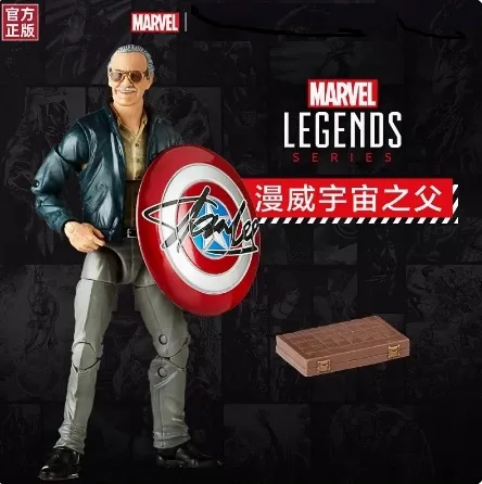 Marvel Legends Stan Lee Cartoon Action Figure 6 Inch E9658 Collectible Model Toy Cartoon Toys Collection Gifts Hot