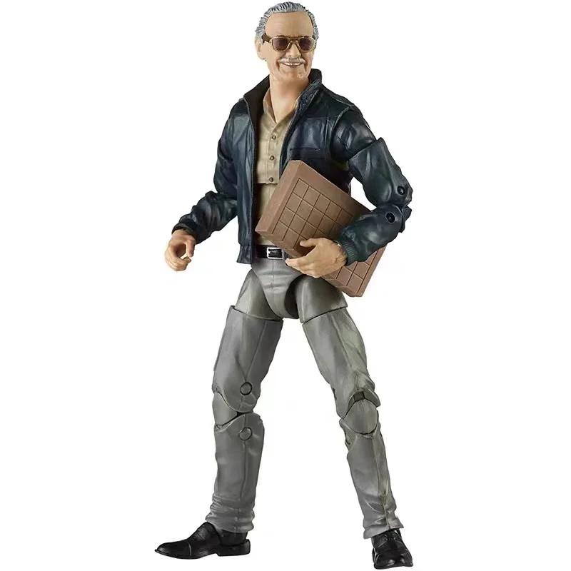 Marvel Legends Stan Lee Cartoon Action Figure 6 Inch E9658 Collectible Model Toy Cartoon Toys Collection Gifts Hot