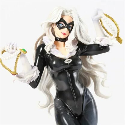 Marvel Bishoujo Statue Black Cat Action Figure Pvc Model Collectible  Display Doll Desktop Ornament Figurine Adult Kids Toy Gift - Image 2