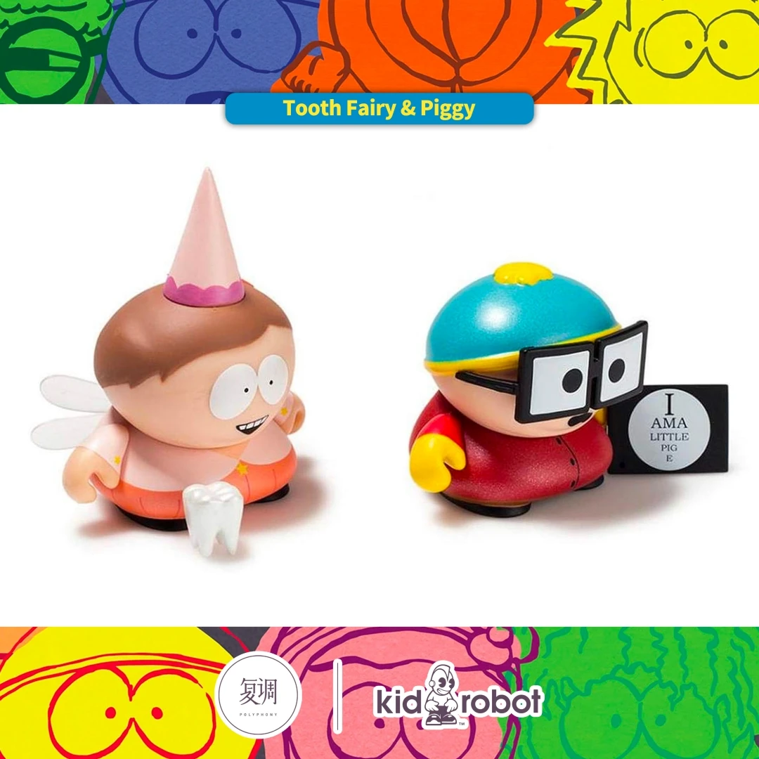 spot Goods Kidrobot Southern Park Multifaceted Cartman Out Park Ornaments Toys Gifts