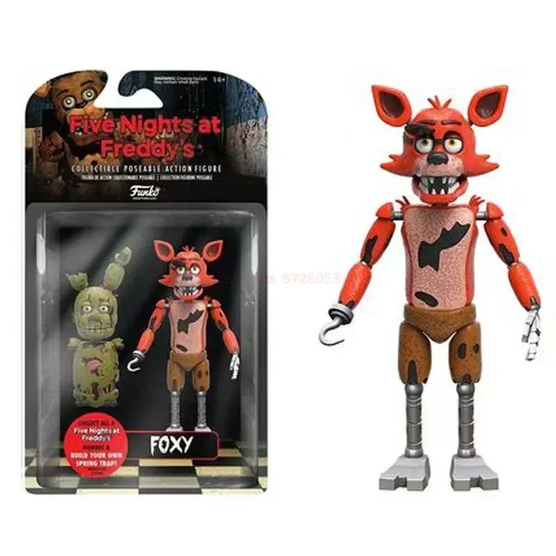 Adventure Game Action Figures FNAF Bear Midnight Harem At Five Nights Security Breach Bonnie Howth Chica Model Doll Toy For Gift