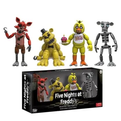 FNAF Bear Midnight Harem At Five Nights Security Breach Bonnie Howth Chica Model Doll Toy For Gift - Image 4