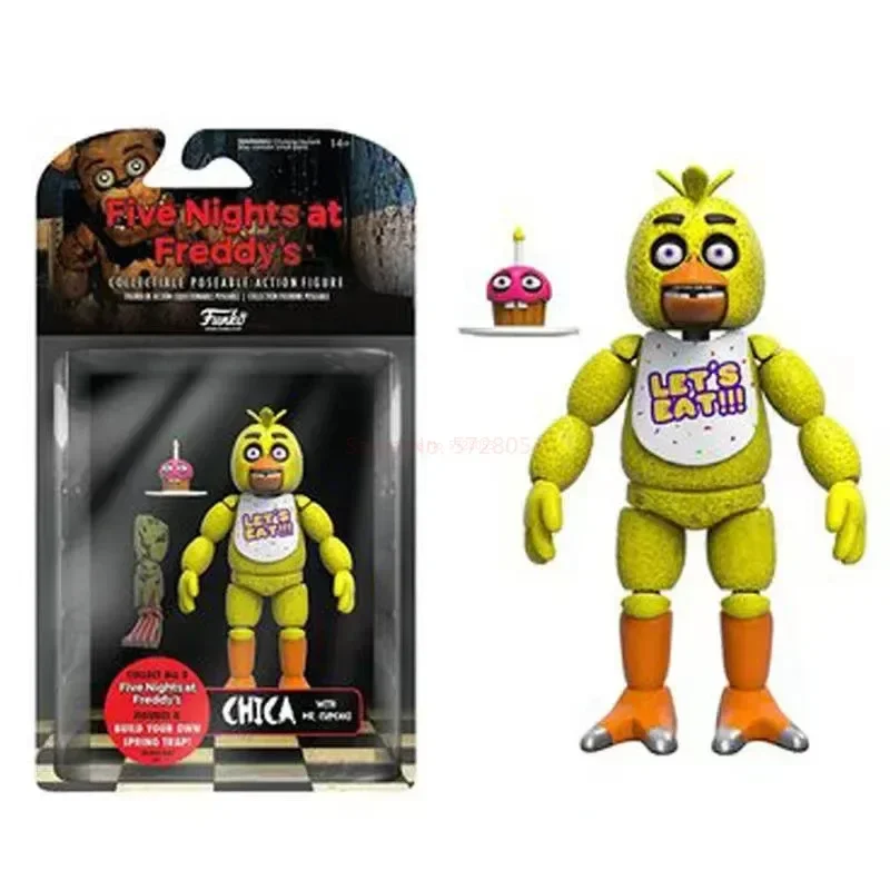 Adventure Game Action Figures FNAF Bear Midnight Harem At Five Nights Security Breach Bonnie Howth Chica Model Doll Toy For Gift