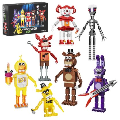 NEW Horror Nights Game Freddyed Stage Ideas Movie Figures Building Blocks Set,Game Fans Children Christmas Gifts - Image 5