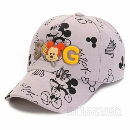 Disney Mickey 2025 New Kids Hat Cartoon Fashion Boys Sun Hat Luxury Brand High Quality Adjustable Outdoor Kids Baseball Cap - Image 4