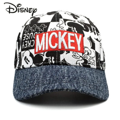 Disney Mickey New Children's Hat Fashion Cartoon Casual Children's Baseball Hat Adjustable Outdoor Children's Hat High Quality