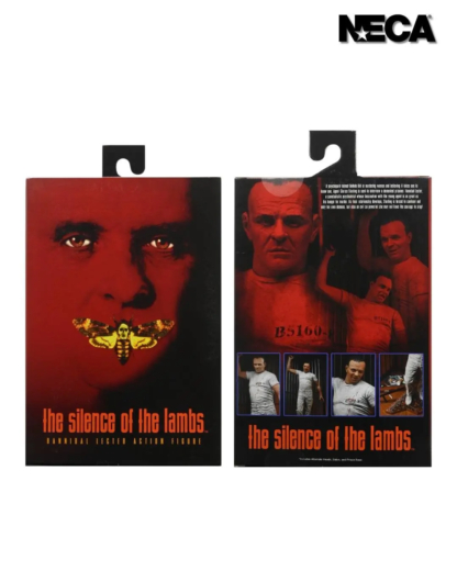 Neca Toys The Silence Of The Lambs Action Figure Dr. Hannibal Lecter (Prison Escape) 7″ Decoration Gift Original Doll Collection - Image 2