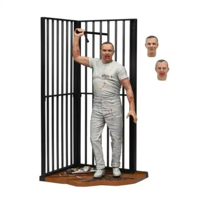 Neca Toys The Silence Of The Lambs Action Figure Dr. Hannibal Lecter (Prison Escape) 7″ Decoration Gift Original Doll Collection - Image 3