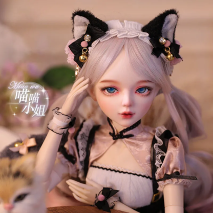 1/3 BJD Doll 60cm Girl New arrival gifts for girl Doll With Clothes Change Eyes Dolls Cat Best Gift for children Beauty Toy - Image 4