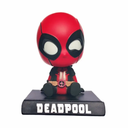 10cm Deadpool Action Figure Cute Version Deadpool Figure Toy Car Decoration Model Doll Statue Kit Collection Kid Christmas Gifts - Image 2