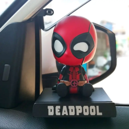 10cm Deadpool Action Figure Cute Version Deadpool Figure Toy Car Decoration Model Doll Statue Kit Collection Kid Christmas Gifts - Image 3