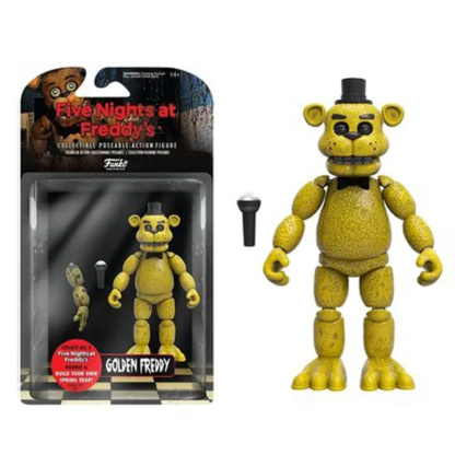 15cm FNAF Figures Freddy Bonnie Foxy Chica Fazbear Bear Action Figure PVC Collection Nightmare Fredbear Balloon Boy Dolls Model - Image 5