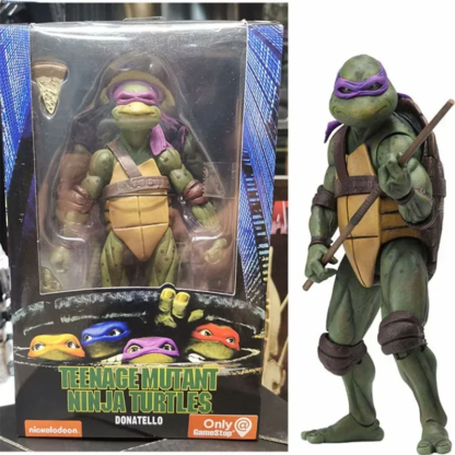 16cm Neca Figure Ninja Turtle Anime Figures 1990 Film Version Limited Edition Model Figurine Collection Desktop Decoration Gifts - Image 4