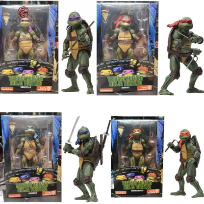 16cm Neca Figure Ninja Turtle Anime Figures 1990 Film Version Limited Edition Model Figurine Collection Desktop Decoration Gifts - Image 3