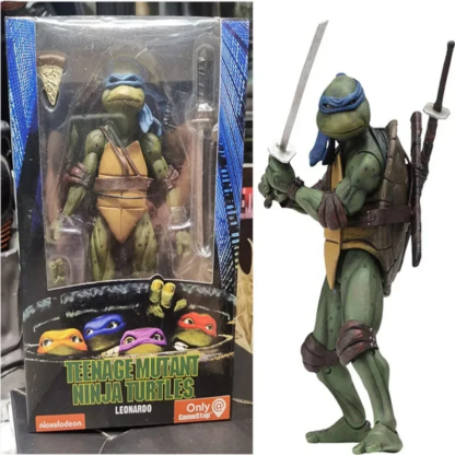 16cm Neca Figure Ninja Turtle Anime Figures 1990 Film Version Limited Edition Model Figurine Collection Desktop Decoration Gifts - Image 2