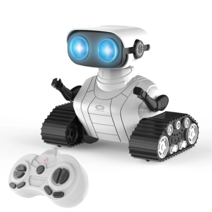 2.4G Rc Robot Toy Children Rechargeable RC Robot Boy Girl Toys With Music And LED Eyes Children's Christmas Gifts - Image 2