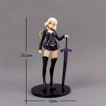 23cm Anime Fate/Grand Order Figure Casual Clothes Saber Doll PVC Action Figure Collectible Model Toys Kid Gift - Image 4