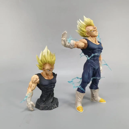 26cm Anime Dragon Ball Z Majin Vegeta Figure Replace Head Pvc Action Figures Vegeta Figurine Gk Statue Collection Model Toys - Image 3