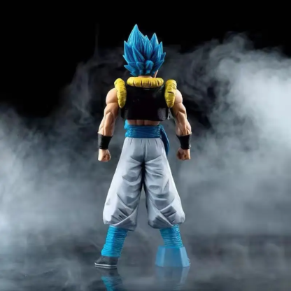 31CM Anime Dragon Ball Z Super Saiyan Blue Gogeta PVC Action Figure Model Toys Desktop Decoraction Children Birthday Gift - Image 3