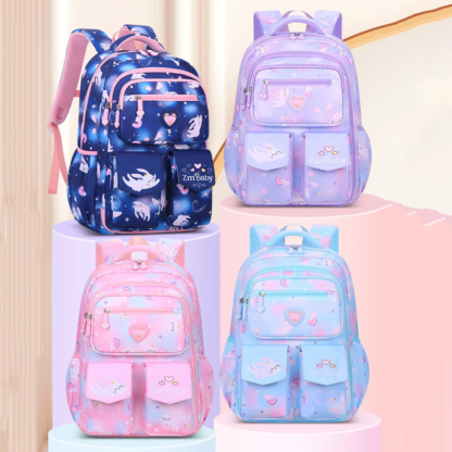 4 Color Teenage Boys Girls Primary Children School Bags for Nylon Waterproof Kids School Backpacks Boy Child Book Bag Grade 1-6 - Image 4