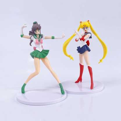 5pcs-Set Sailor Moon Anime Figure Mizuno Ami Tsukino Usagi Hino Rei Aino Minako Action Figure Model Kawaii Doll toys Gift - Image 6