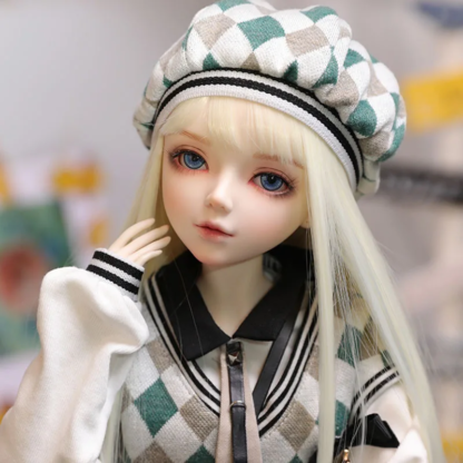 60cm BJD Doll 1/3 Mjd Toy for Girl Designer makeup Rotatable Two colored eyes The doll has good body mass Gifts for children - Image 6