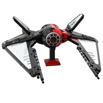 875 Pcs Mocs Sets Star Movie Spaceship Bricks Imperia TIE Stingray (TIE/sr) Starfighter Kits Model Builidng Blocks Fighter Toys - Image 3