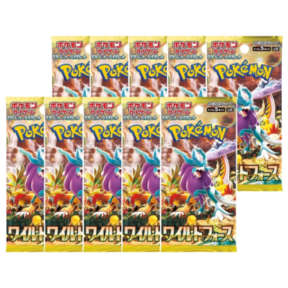 Original Pokemon Card PTCG Japanese Edition Series SV5K Wild Force Anime Game Trading Cards Children Gift Genuine Board Game Toy - Image 6