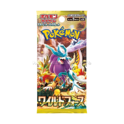 Original Pokemon Card PTCG Japanese Edition Series SV5K Wild Force Anime Game Trading Cards Children Gift Genuine Board Game Toy - Image 3