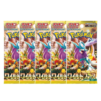 Original Pokemon Card PTCG Japanese Edition Series SV5K Wild Force Anime Game Trading Cards Children Gift Genuine Board Game Toy - Image 5