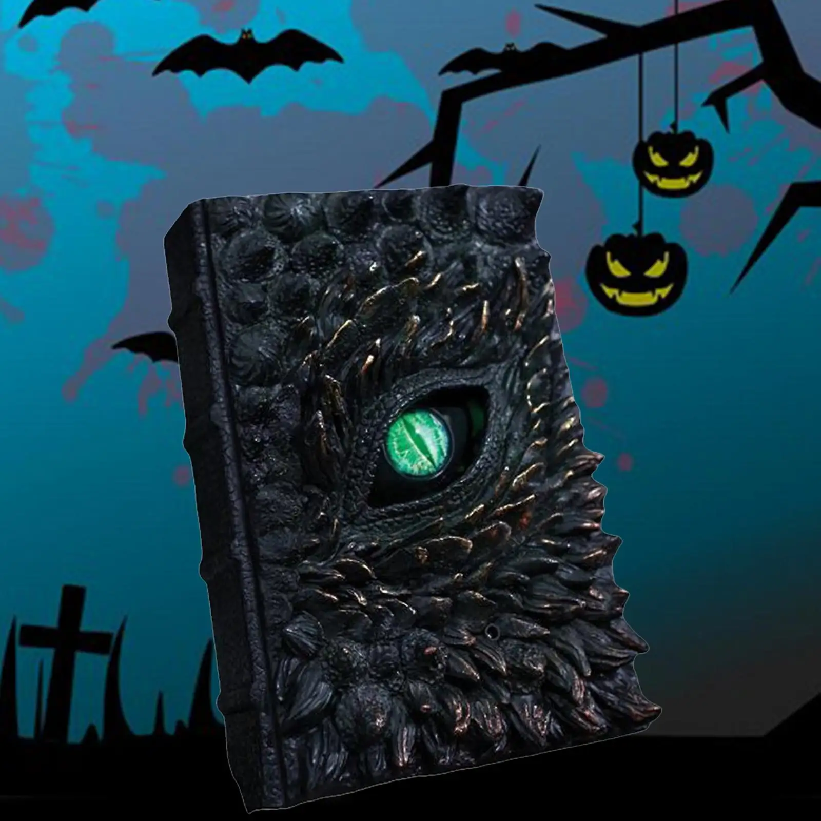 Halloween Eye Death Book Figurine Halloween Home