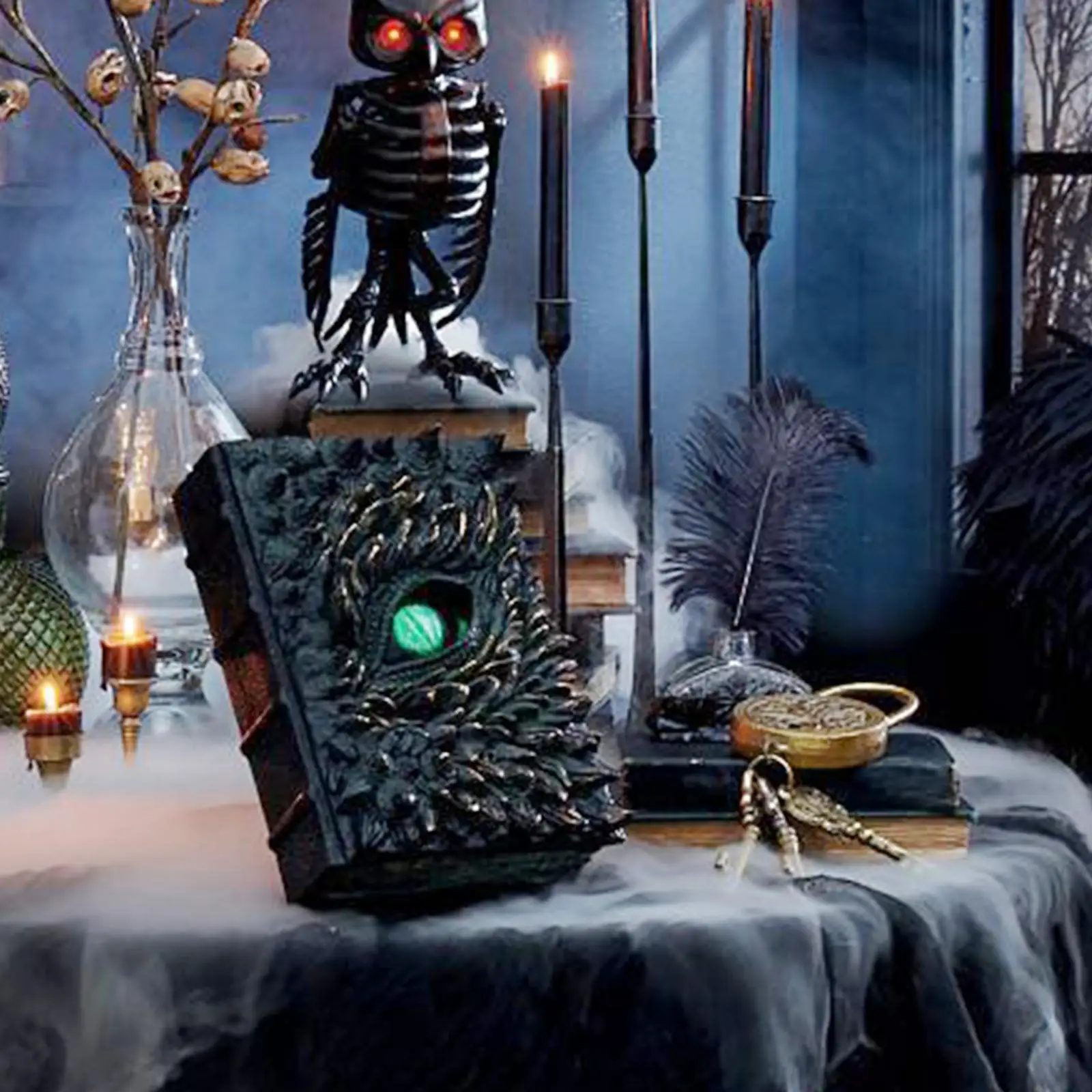 Halloween Eye Death Book Figurine Halloween Home