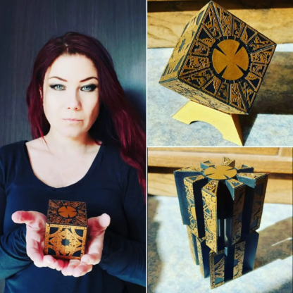 Hellraiser Puzzle Cube Figure The Lament Configuration and Lemarchand Statues Lock Hellraiser House Decoration Table Accessories - Image 4