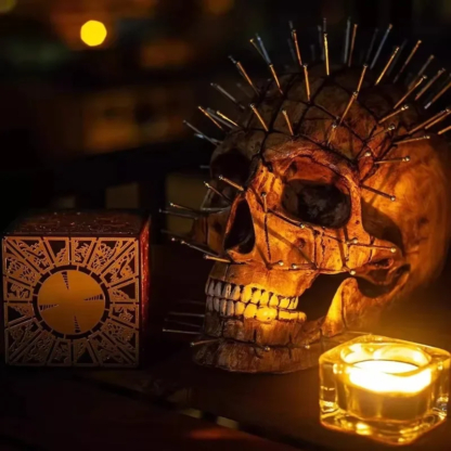 Hellraiser Cube Puzzle Box Lock Movie The Lament Configuration and Lemarchand Moveable Cube Table Accessories Halloween Props - Image 2