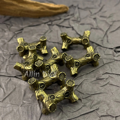 Creative Branch Dice Metal Dice sets for Role Playing Games Metal DND Dice for Dungeon and Dragons RPG Dices Twig shaped Dice D6