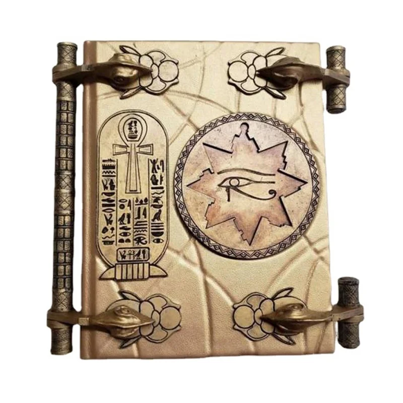 Key of Hamunaptra The Mummy Prop Book of The Dead Book of The Living Easter Gift Easter Can Be Opened Book Box Home Decorations