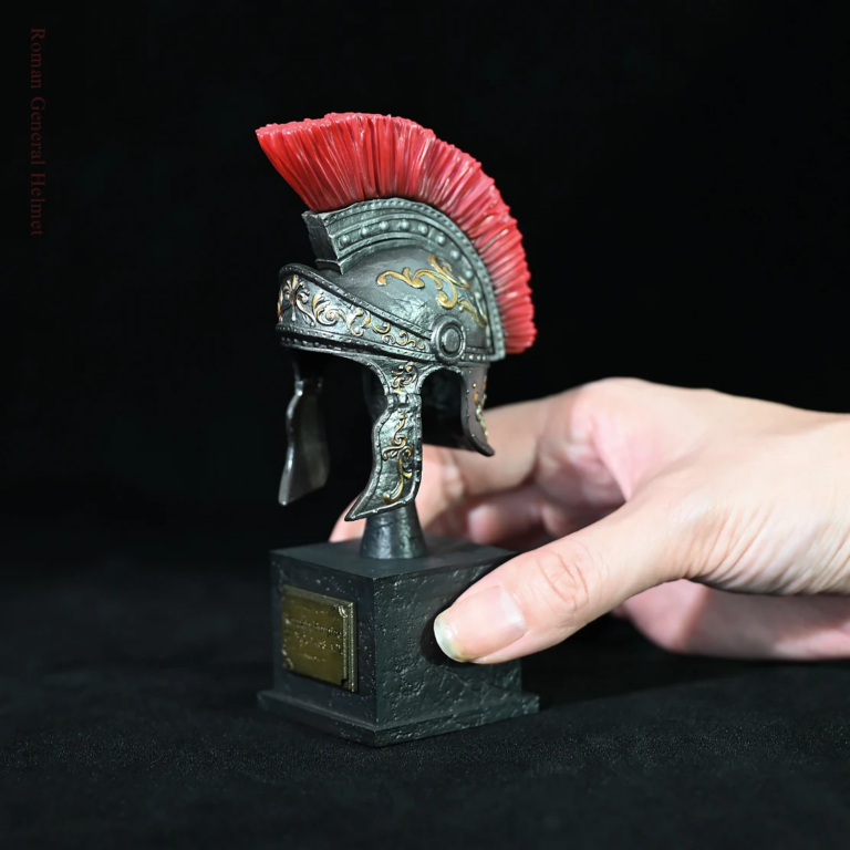 130MM Home decoration craft ancient Rome helmet finished home decoration model LTCP-177 - Image 2