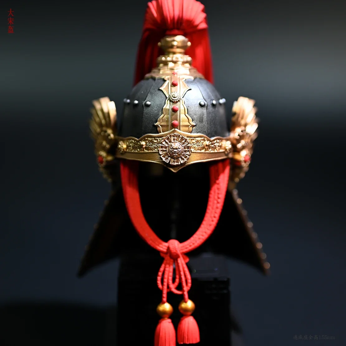 155MM Home Decor Crafts: Finished Model of Ancient Helmet as Household Ornament LTCP-040