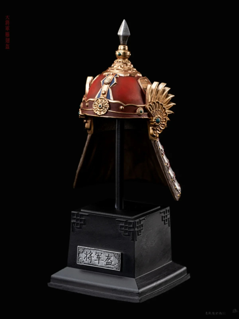 130MM Home Decor Crafts: Finished Model of Ancient Helmet as Household Ornament LTCP-001 - Image 2