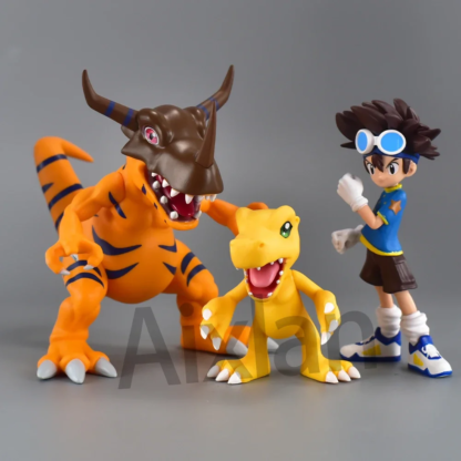 Aixlan Digimon Figure Yagami Taichi Agumon Large Dinosaurs PVC Action Figure Amine Thanksgiving Gift Collectible Figurine - Image 2